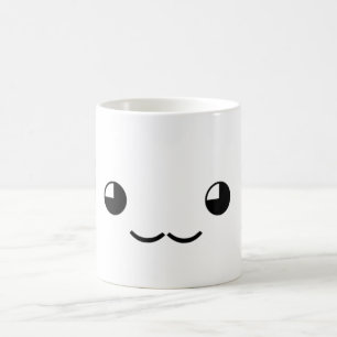Umarmung Emoticon (づ ◕ ‿ ◕)づ japanischer Kaomoji Kaffeetasse