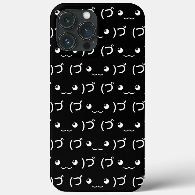 Umarmung Emoticon (づ ◕ ‿ ◕)づ Kaomoji Case- Case-Mate iPhone Hülle (Rückseite)