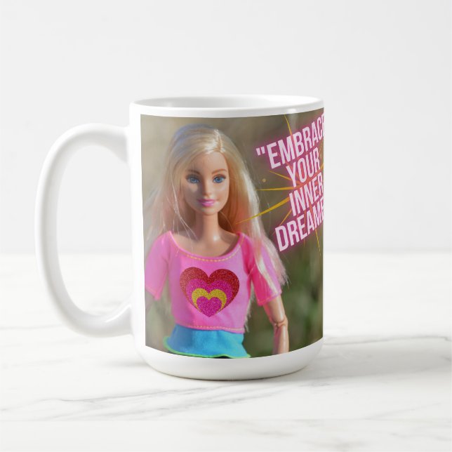 Umarmung Ihres inneren Träumers Kaffeetasse (Links)