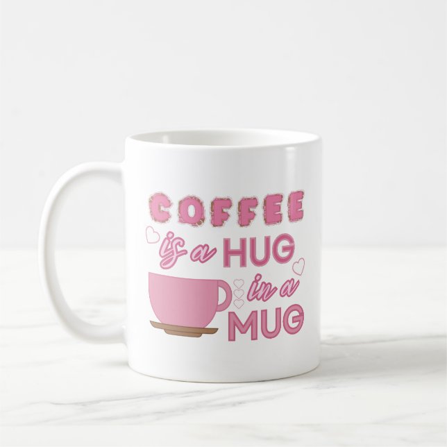 Umarmung in einer Tasse (Links)