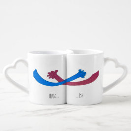 Umarmung...ish Paare Tasse