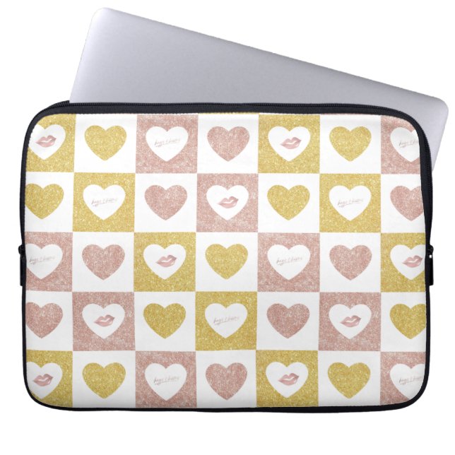 Umarmung Laptopschutzhülle (Vorderseite)