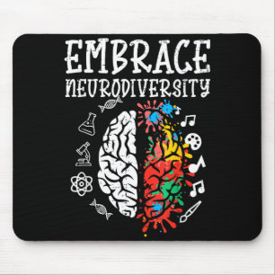 Umarmung Neurodiversität Autismus-Bewusstsein ASD Mousepad