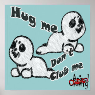 Umarmung, nicht Club Poster