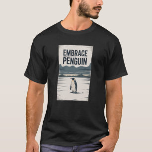 Umarmung Pinguin Aber Warum Meme Lustiges Internet T-Shirt