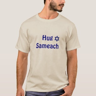 Umarmung Sameach - glücklicher jüdischer T-Shirt