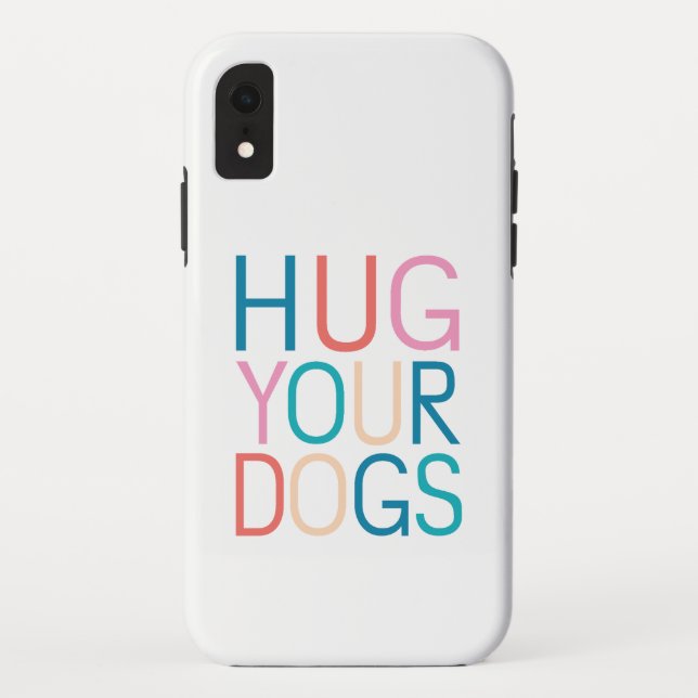 Umarmung von Hunden Case-Mate iPhone Hülle (Rückseite)