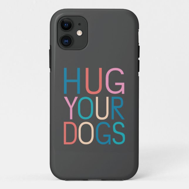 Umarmung von Hunden Case-Mate iPhone Hülle (Rückseite)