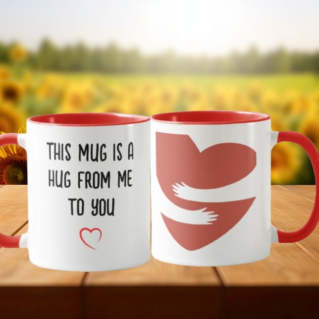 Umarmung von mir zu Ihrer Keramik Tasse (Von Creator hochgeladen)