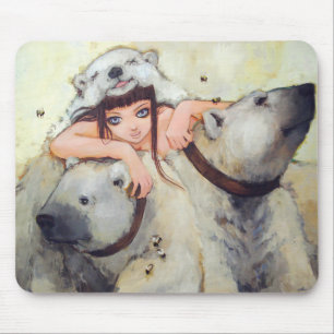 Umarmungen eines Power-Händlers Mousepad