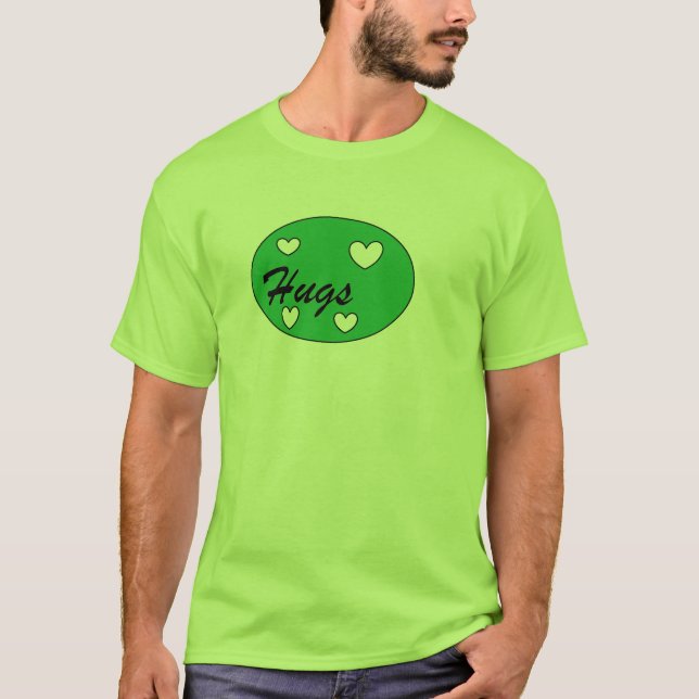 Umarmungen Männer T-Shirts (Vorderseite)