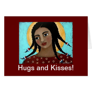 Umarmungen und Küsse!