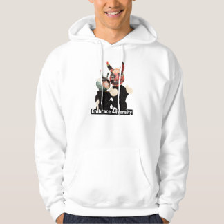 Umarmungs-Diversity-alien und Teufel Hoodie