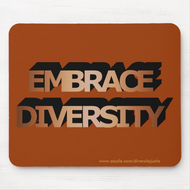Umarmungs-Diversity Mousepad (Vorne)