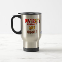 Umarmungs-Diversity-Reise-Tasse