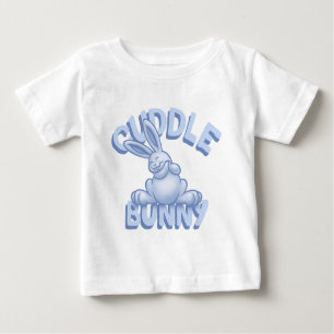 Umarmungs-Häschen - Blau Baby T-shirt