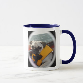 Umarmungs- und Mops-Tasse Tasse