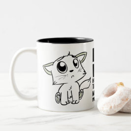 Umarmungszeit Zweifarbige Tasse