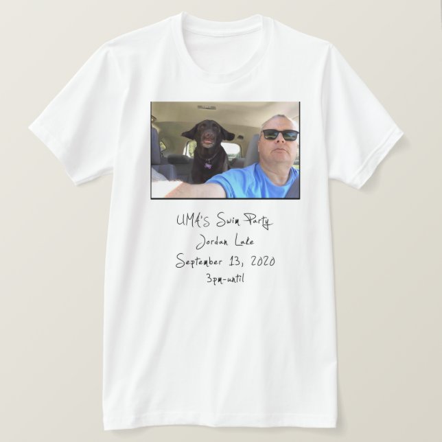 Umas schwimmendes Party T-Shirt (Design vorne)