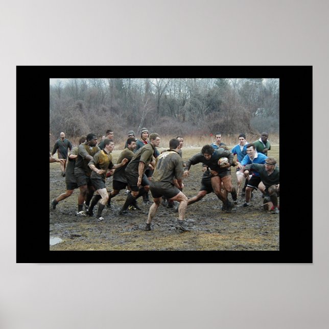 UMass Lowell Men's Rugby Poster (Vorne)