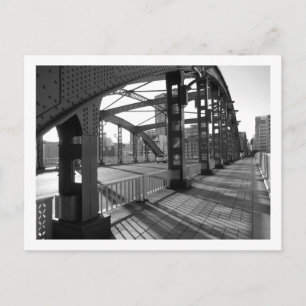 Umaya Bridge: Sumida River, Tokyo Postcard Postkarte