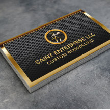 Umbau des benutzerdefinierten Gold-Logos Metallic