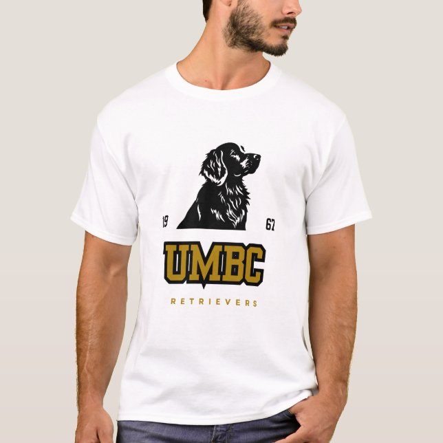 UMBC Retrievers - Fette Uni Baseball Spirit T-Shirt (Vorderseite)