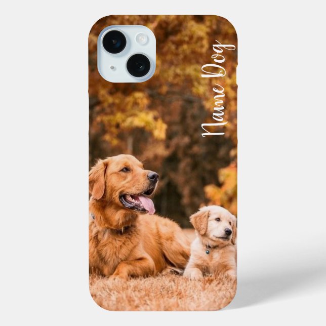 Umbenennen Sie Ihren Golden Retriever auf Ihrem Ha Case-Mate iPhone Hülle (Rückseite)