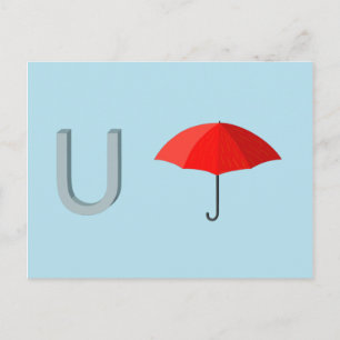 Umbrella Card Postkarte