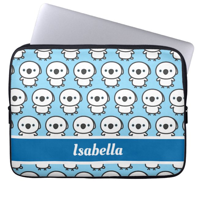 Umbrella Cockatoo Laptopschutzhülle (Vorderseite)