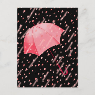UMBRELLA-DUSCHEN DER LIEBE VON SHARON SHARPE POSTKARTE