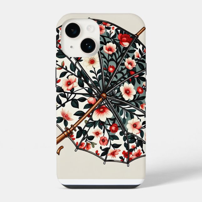 Umbrella iPhone Case Hülle (Rückseite)