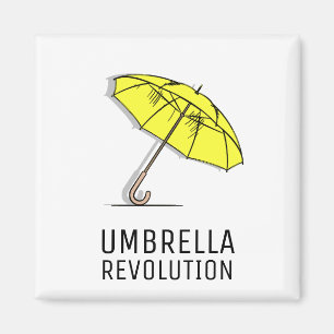 Umbrella Revolution - Hongkong Magnet