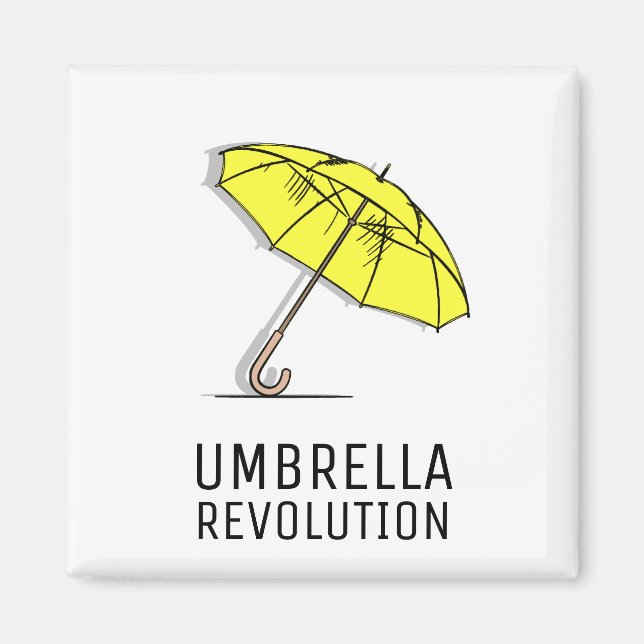 Umbrella Revolution - Hongkong Magnet (Vorne)