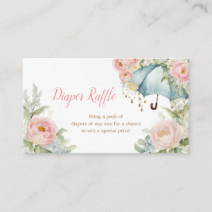 Umbrella Spring Diaper Beilage Karte