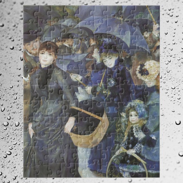 Umbrellas von Pierre Renoir, Vintager Impressionis Puzzle (Von Creator hochgeladen)