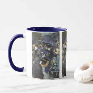 Umbrellas von Pierre Renoir, Vintager Impressionis Tasse
