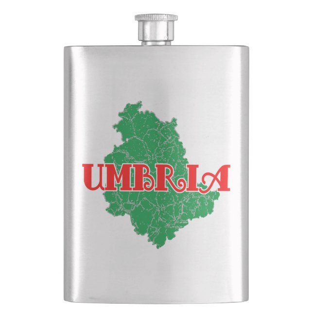 Umbrien Flachmann (Vorderseite)