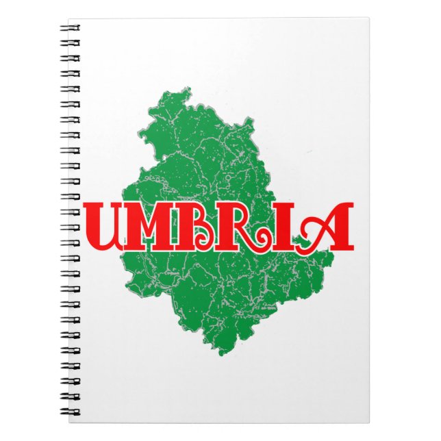 Umbrien Notizblock (Vorderseite)