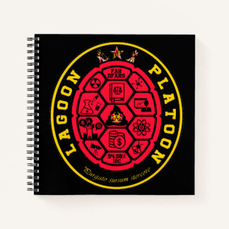 UMD Lagoon Platoon Notebook Notizbuch