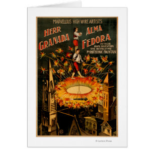 Umdrehung der Pyrotechnik