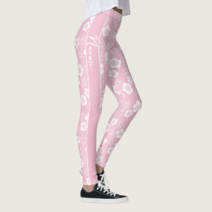 Ume Japanisches Pflaumenmuster KIMONO Leggings