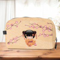 Ume Kokeshi Doll - Japanisch Peach Geisha Girl