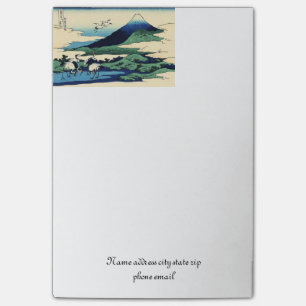 Umegawa in Sami Provinz der Wolken Post-it Klebezettel