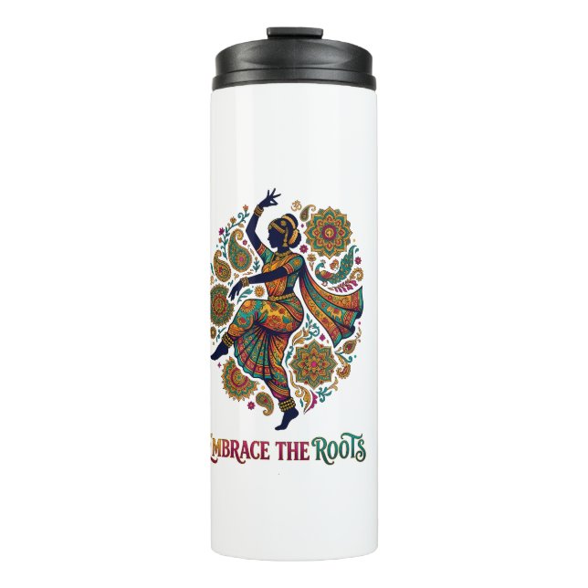 Umfasse den Roots Dance Thermosbecher (Vorderseite)
