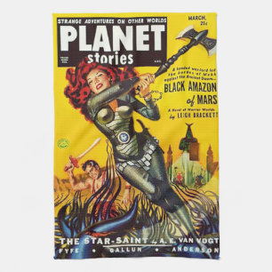 UMFASSEN Sie ENTWURF A-Fünfzigerjahre SCI der Geschirrtuch