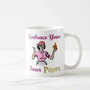 Umfassen Sie Ihren inneren Piraten Kaffeetasse