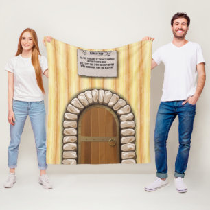 Umfassende Fort™ vordere Tür-Fleece-Decke Fleecedecke