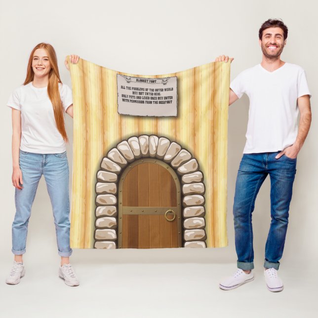 Umfassende Fort™ vordere Tür-Fleece-Decke Fleecedecke (Beispiel)