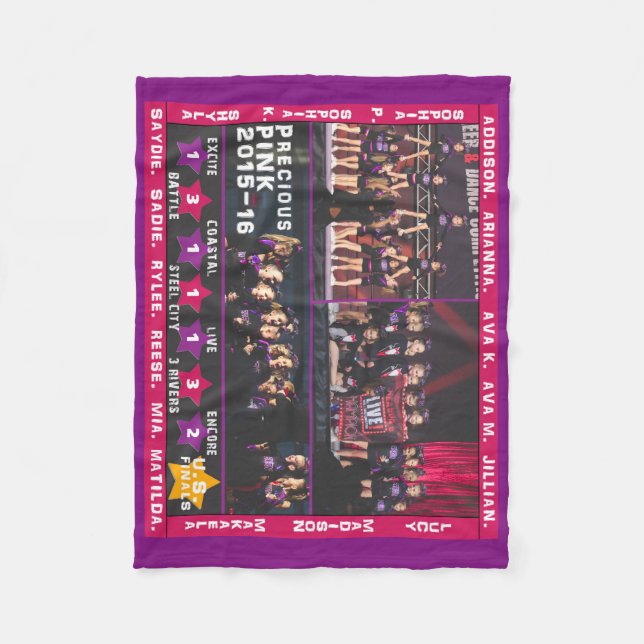 Umfassendes kleines fleecedecke (Vorderseite)